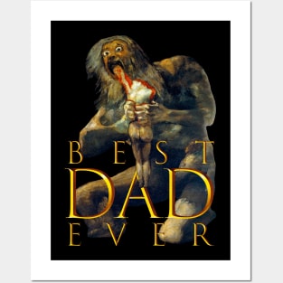 Best Dad Ever T-shirt || Goya art tee || Saturn T-shirt || Dark humor t-shirt || Posters and Art